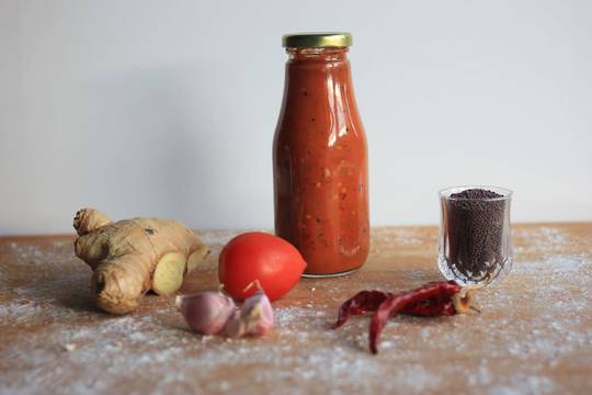 Mamma’s Hot and Spicy Tomato Sauce